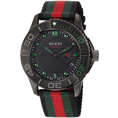 gucci watch silver strap|gucci watch strap men.